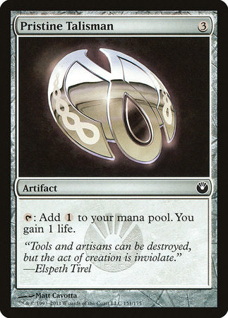 Pristine Talisman [New Phyrexia Promos] | Spectrum Games