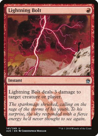 Lightning Bolt [Masters 25] | Spectrum Games