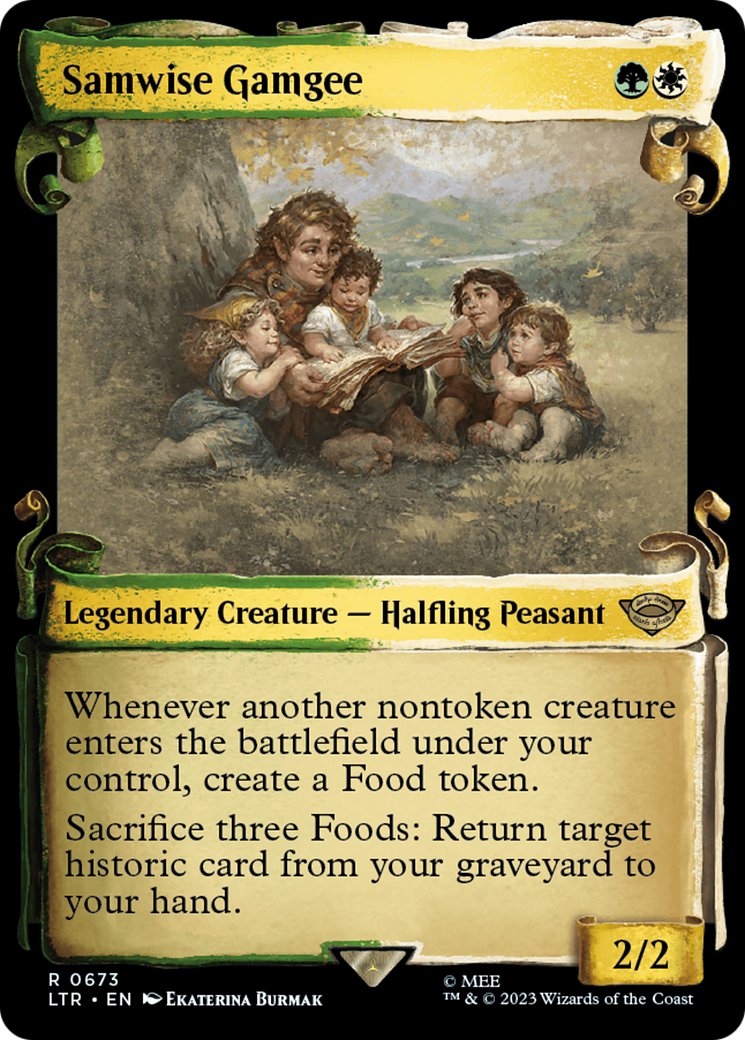 Samwise Gamgee [The Lord of the Rings: Tales of Middle-Earth Showcase Scrolls] | Spectrum Games