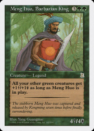 Meng Huo, Barbarian King [Portal Three Kingdoms] | Spectrum Games