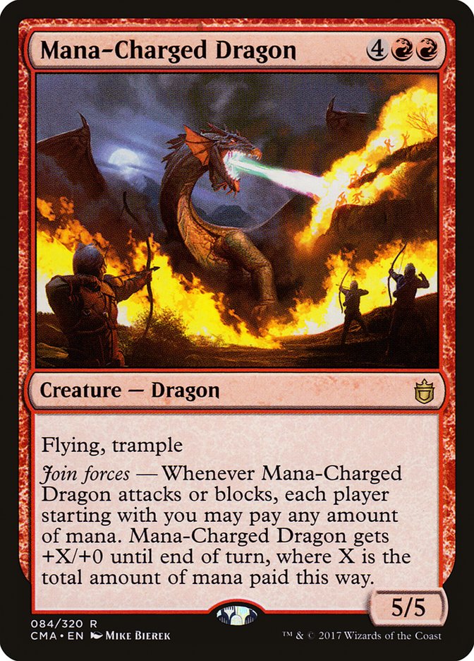 Mana-Charged Dragon [Commander Anthology] | Spectrum Games