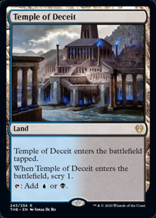 Temple of Deceit [Theros Beyond Death] | Spectrum Games