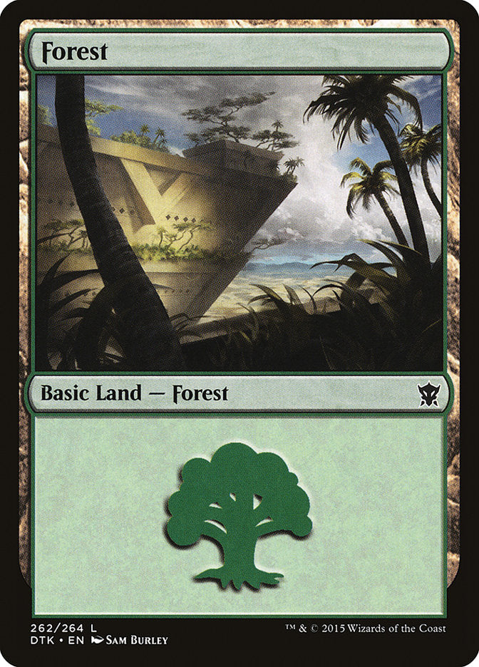 Forest (262) [Dragons of Tarkir] | Spectrum Games