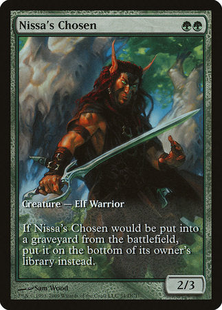 Nissa's Chosen [Zendikar Promos] | Spectrum Games