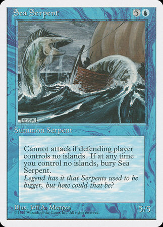 Sea Serpent [Fourth Edition] | Spectrum Games