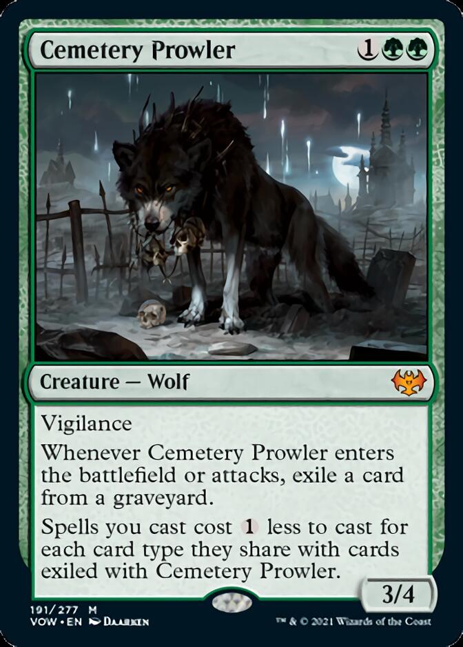Cemetery Prowler [Innistrad: Crimson Vow] | Spectrum Games