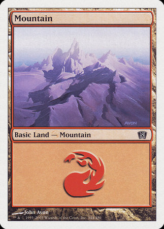 Mountain (344) [Eighth Edition] | Spectrum Games