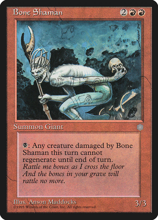 Bone Shaman [Ice Age] | Spectrum Games