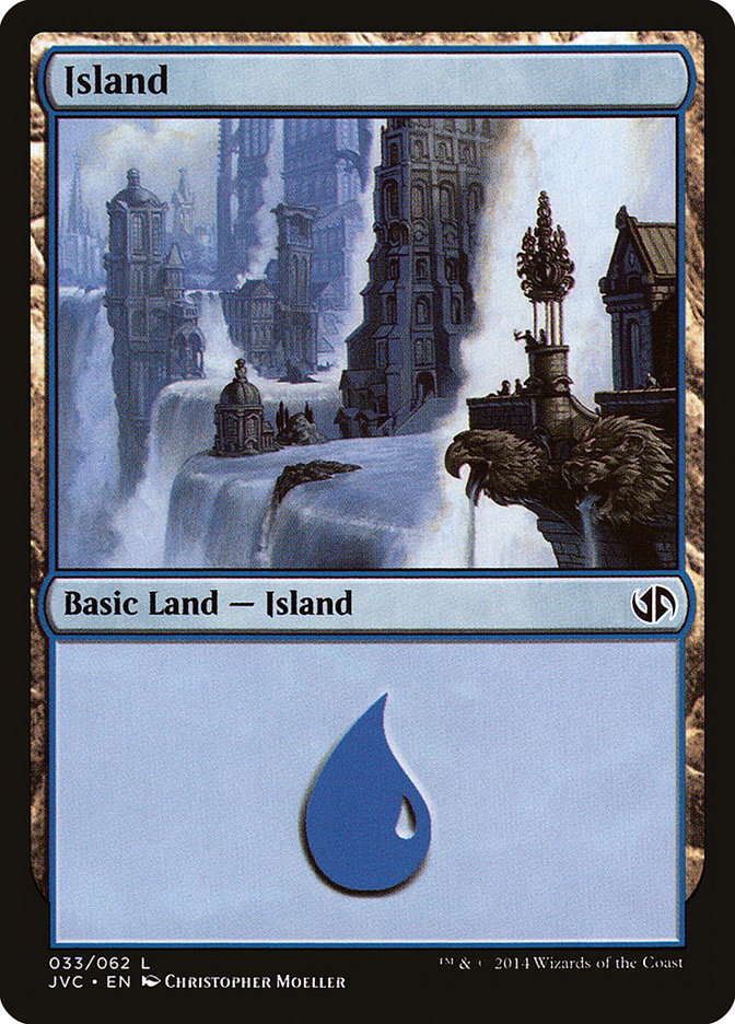 Island (33) [Duel Decks Anthology] | Spectrum Games