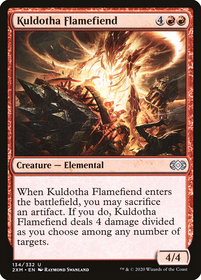 Kuldotha Flamefiend [Double Masters] | Spectrum Games