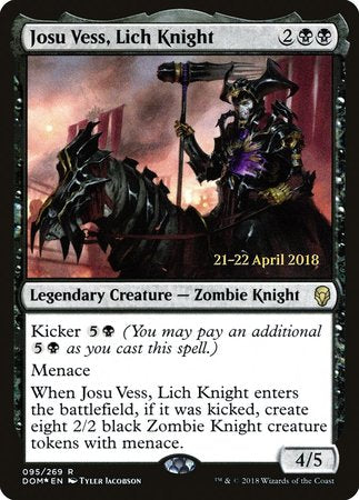 Josu Vess, Lich Knight [Dominaria Promos] | Spectrum Games