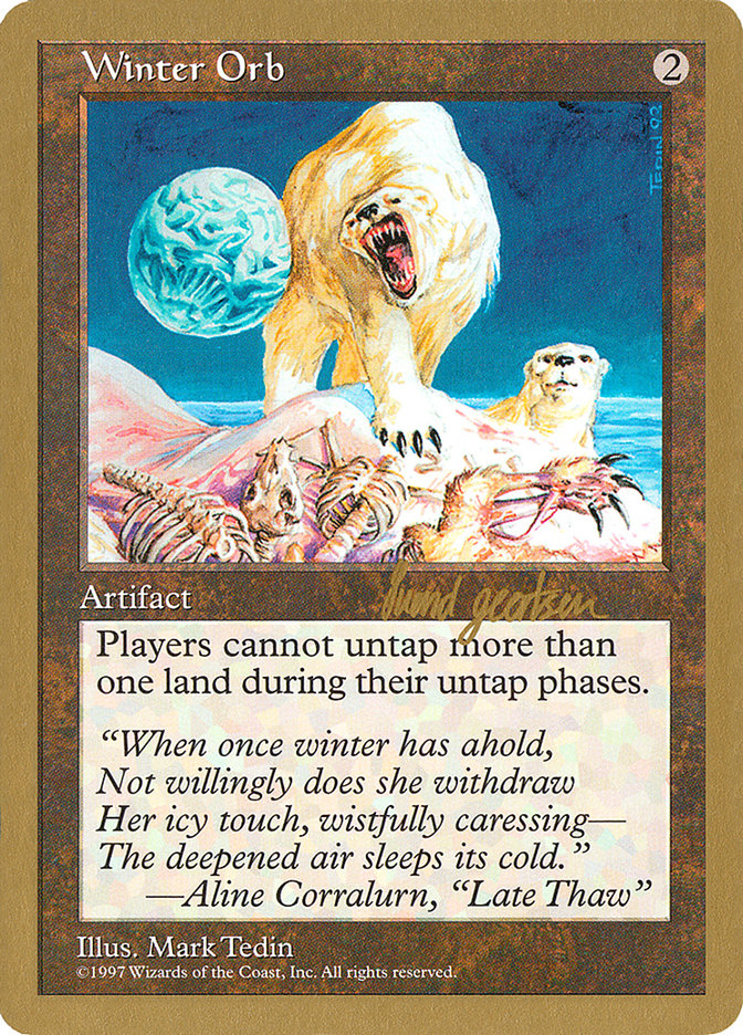 Winter Orb (Svend Geertsen) [World Championship Decks 1997] | Spectrum Games