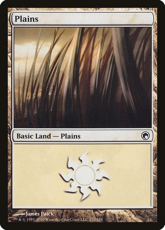 Plains (233) [Scars of Mirrodin] | Spectrum Games