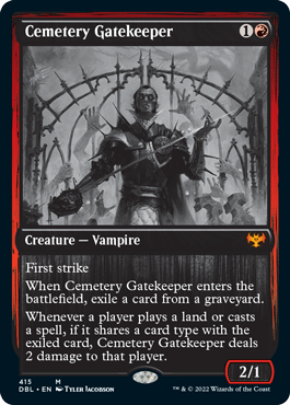 Cemetery Gatekeeper [Innistrad: Double Feature] | Spectrum Games