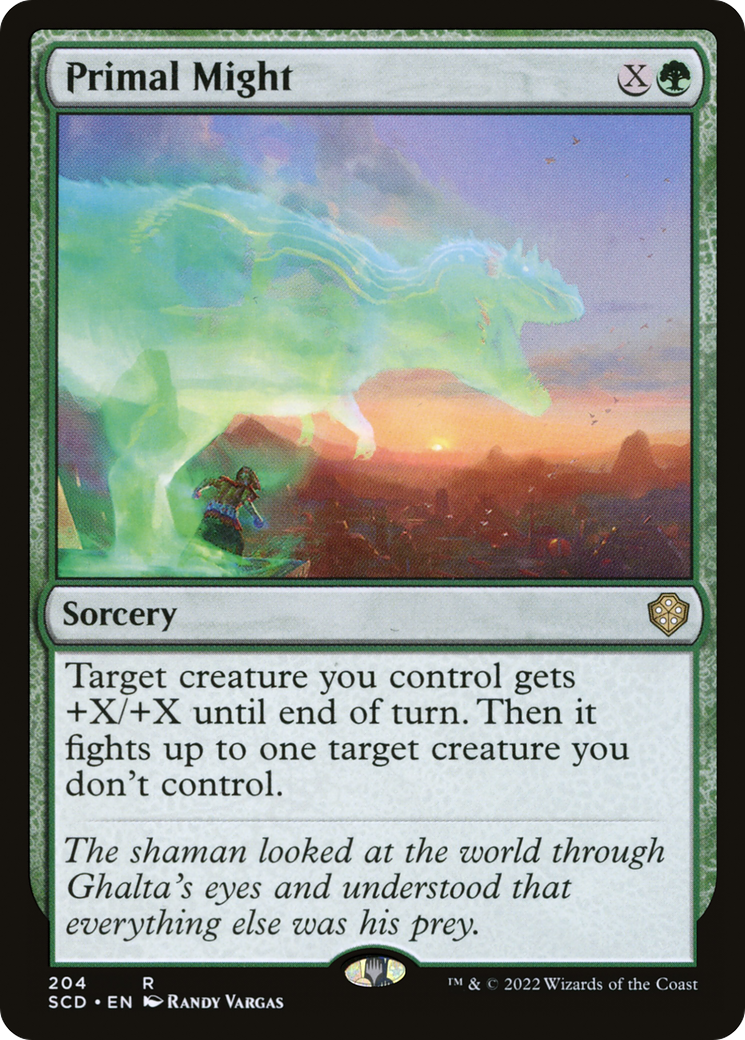 Primal Might [Starter Commander Decks] | Spectrum Games