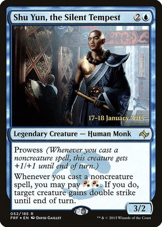 Shu Yun, the Silent Tempest [Fate Reforged Promos] | Spectrum Games