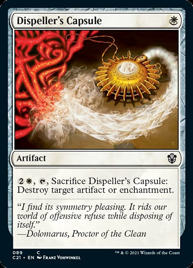 Dispeller's Capsule [Commander 2021] | Spectrum Games