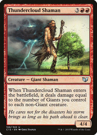 Thundercloud Shaman [Commander 2015] | Spectrum Games