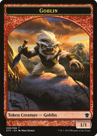 Goblin Token [Dragons of Tarkir Tokens] | Spectrum Games