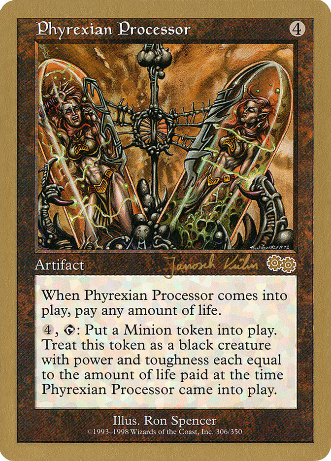 Phyrexian Processor (Janosch Kuhn) [World Championship Decks 2000] | Spectrum Games