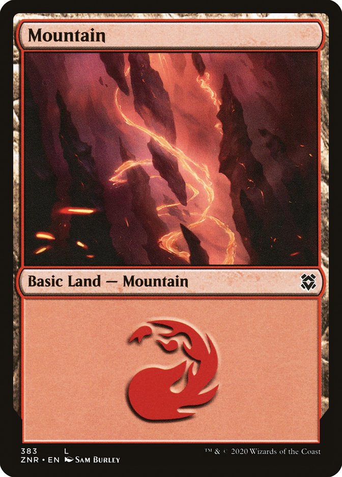 Mountain (383) [Zendikar Rising] | Spectrum Games