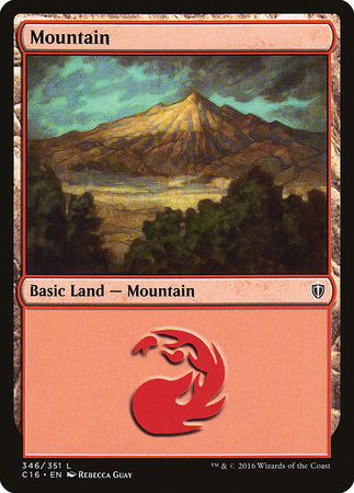 Mountain (346) [Commander 2016] | Spectrum Games