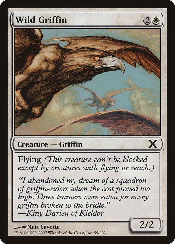 Wild Griffin [Tenth Edition] | Spectrum Games