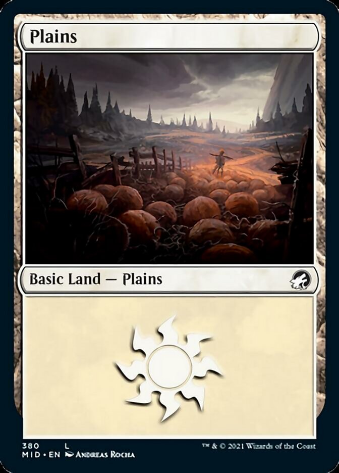 Plains (380) [Innistrad: Midnight Hunt] | Spectrum Games