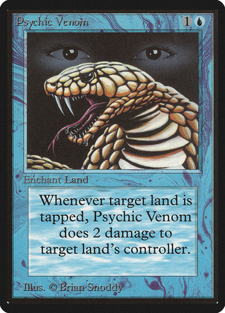 Psychic Venom [Limited Edition Beta] | Spectrum Games