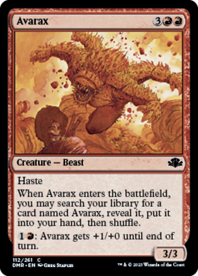 Avarax [Dominaria Remastered] | Spectrum Games