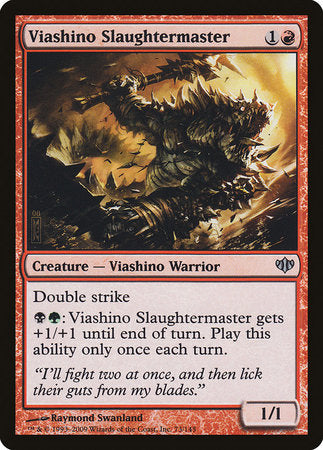 Viashino Slaughtermaster [Conflux] | Spectrum Games