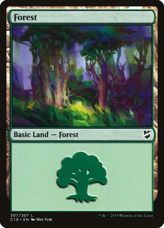 Forest (307) [Commander 2018] | Spectrum Games