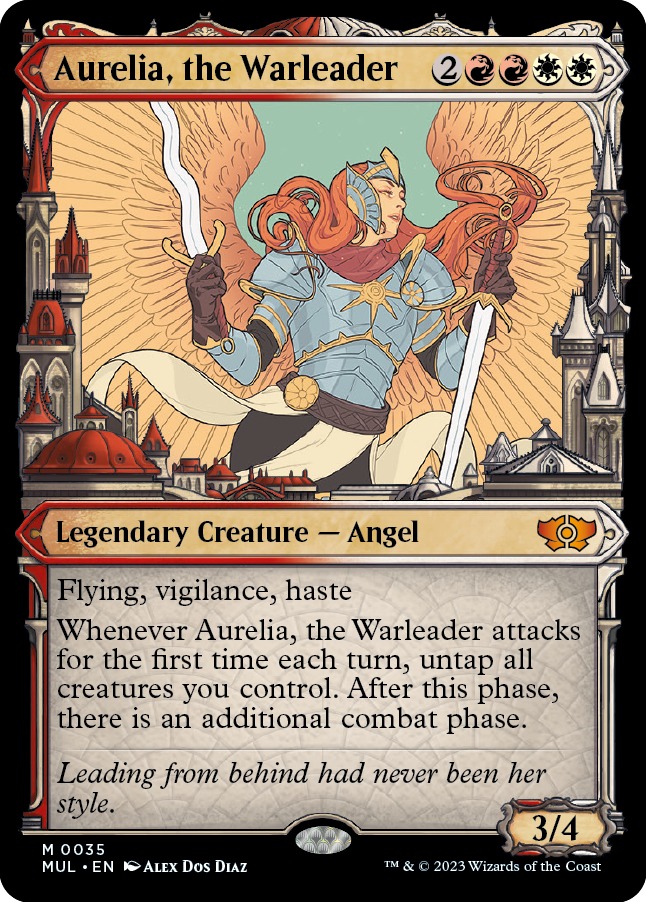 Aurelia, the Warleader [Multiverse Legends] | Spectrum Games