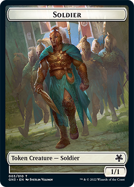Soldier // Drake Double-Sided Token [Game Night: Free-for-All Tokens] | Spectrum Games