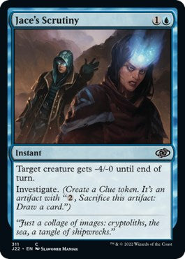 Jace's Scrutiny [Jumpstart 2022] | Spectrum Games