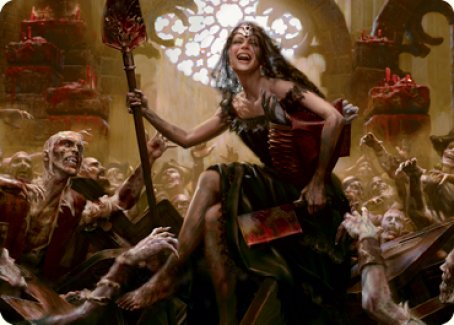 Gisa, Glorious Resurrector Art Card [Innistrad: Midnight Hunt Art Series] | Spectrum Games