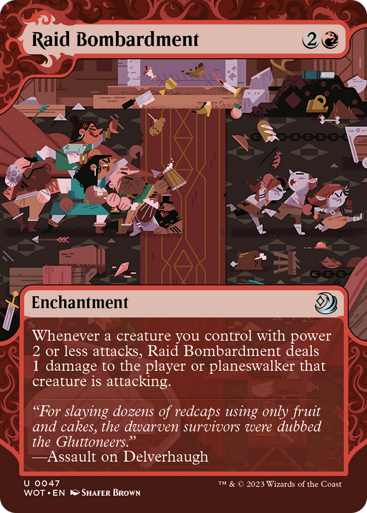 Raid Bombardment [Wilds of Eldraine: Enchanting Tales] | Spectrum Games