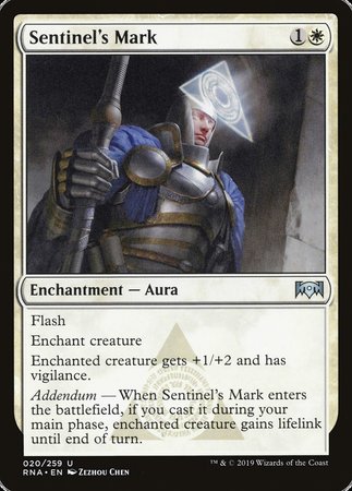 Sentinel's Mark [Ravnica Allegiance] | Spectrum Games