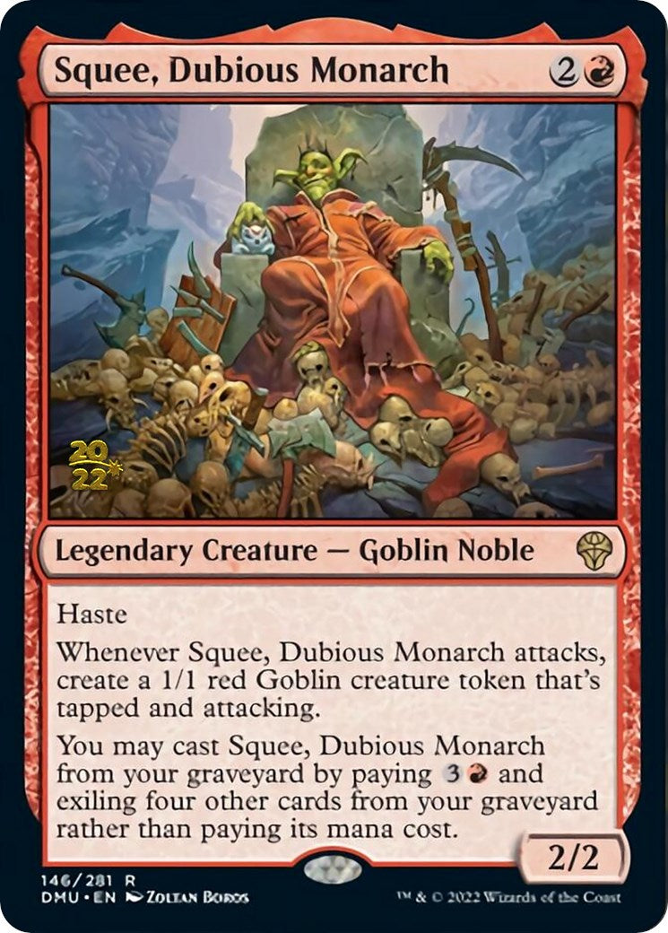 Squee, Dubious Monarch [Dominaria United Prerelease Promos] | Spectrum Games