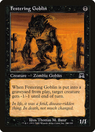 Festering Goblin [Onslaught] | Spectrum Games