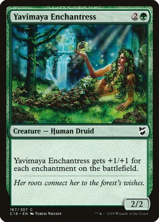 Yavimaya Enchantress [Commander 2018] | Spectrum Games