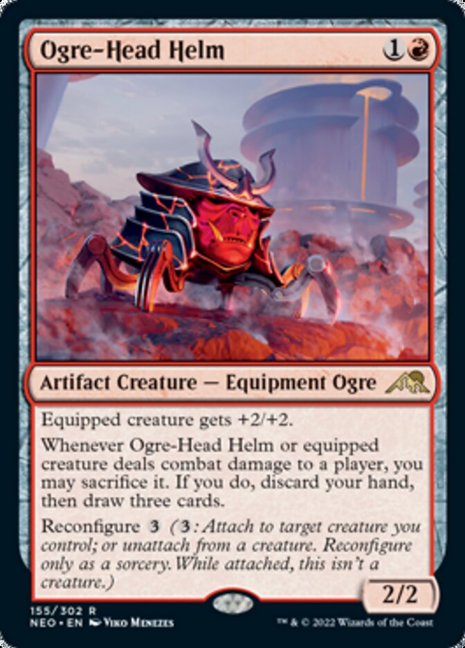 Ogre-Head Helm [Kamigawa: Neon Dynasty] | Spectrum Games