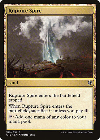 Rupture Spire [Commander 2016] | Spectrum Games