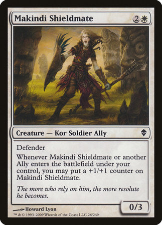 Makindi Shieldmate [Zendikar] | Spectrum Games