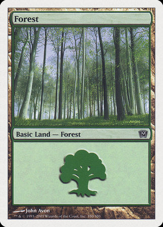 Forest (350) [Ninth Edition] | Spectrum Games