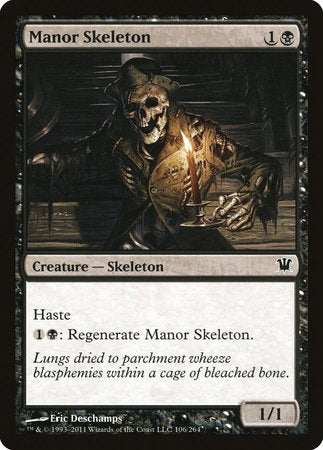 Manor Skeleton [Innistrad] | Spectrum Games