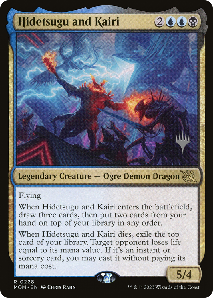 Hidetsugu and Kairi (Promo Pack) [March of the Machine Promos] | Spectrum Games