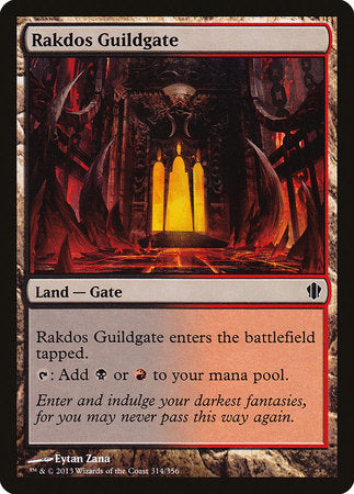 Rakdos Guildgate [Commander 2013] | Spectrum Games