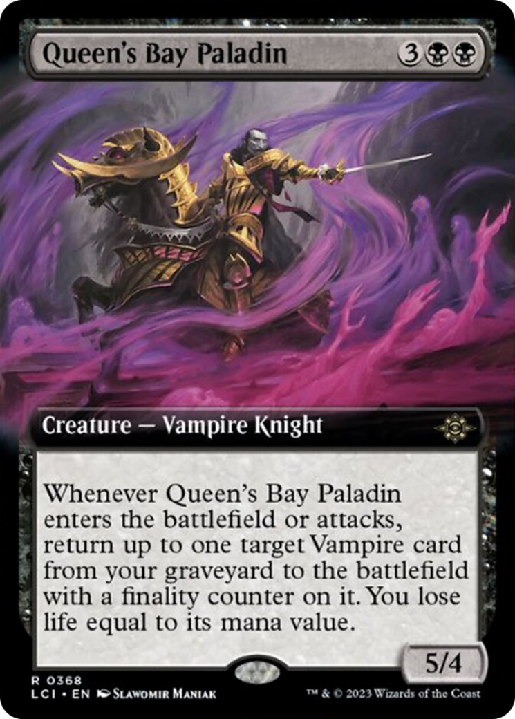 Queen's Bay Paladin (Extended Art) [The Lost Caverns of Ixalan] | Spectrum Games