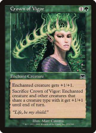 Crown of Vigor [Onslaught] | Spectrum Games